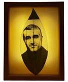 هدیه خاص و متفاوت – قاب کلاسیک با تصویر حکاکی شده روی برگ واقعی برای مناسبتهای خاص